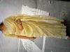 Picture of Gold tissue organza saree with designer blouse with work