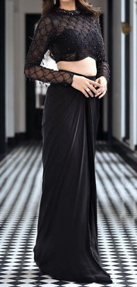 Picture of Lavanya the label brand new draped set