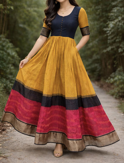 Picture of Beautiful Organza long dress