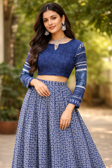 Picture of Crop top lehnga