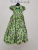 Picture of Green floral sequin work frock 2-4y