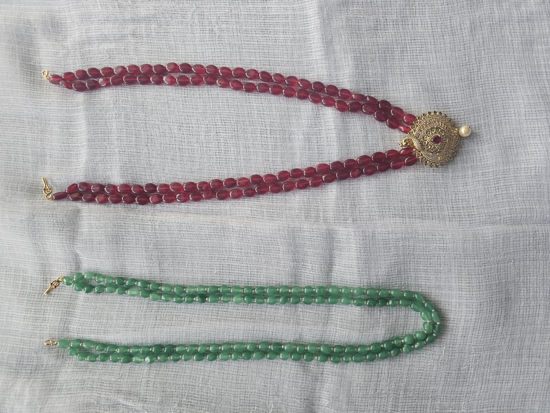 Picture of Beaded 2 layer jewelery