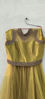 Picture of Mustard yellow net lehenga