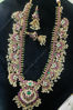 Picture of Jadau kundan long haram with earrings