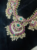 Picture of Jadau kundan long haram with earrings