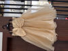 Picture of Beautiful cream organza frock for 6-7 years old