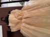 Picture of Beautiful cream organza frock for 6-7 years old