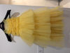 Picture of Beautiful yellow 3 layered long frock for 2-4Y
