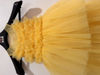 Picture of Beautiful yellow 3 layered long frock for 2-4Y