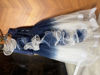 Picture of Designer blue one hand frock For 8Y