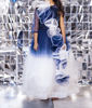 Picture of Designer blue one hand frock For 8Y