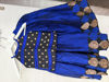 Picture of Royal blue raw silk lehenga set For 4-6Y