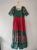Picture of Patola style long frock with dupatta