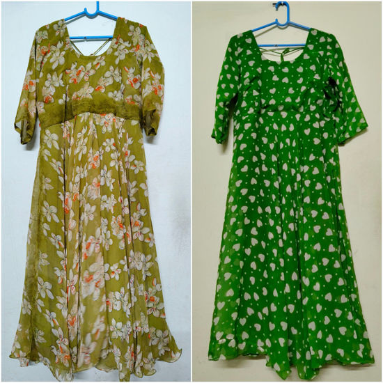Picture of Georgette frocks combo
