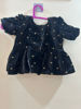 Picture of Red Sharara pant with Black peplum Blouse For 4-6Y
