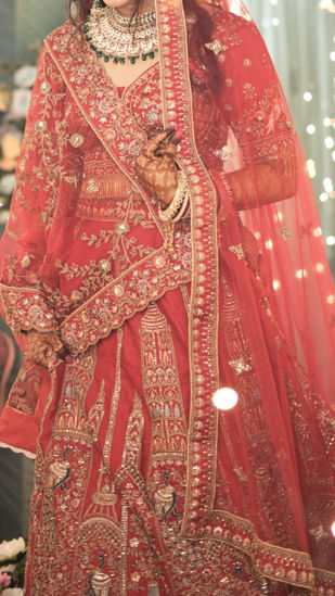 Picture of Pretty Red Lehenga