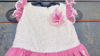 Picture of Beautiful lavender and half white long frock For 2-4Y