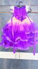 Picture of Purple n peach ball frock gown For 1-2Y