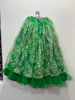 Picture of Green organza skirt with ruffle crop top For 13-15Y