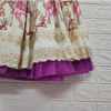 Picture of Kalamkari styled pichwai lehenga paired with raw silk peplum blouse