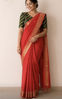 Picture of Gorgette saree with two blouses