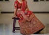 Picture of Red Bridal Lehenga