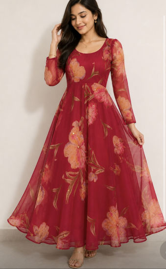 Picture of Anarkali dress