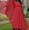 Picture of Never worn Pink Anarkali dress with maggam work