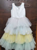 Picture of Magical Unicorn Multi-Color Tiered Tulle Frock For 2-4Y