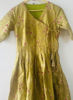 Picture of Green banaras party wear long gown without dupatta