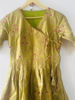 Picture of Green banaras party wear long gown without dupatta