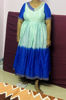 Picture of Customised dual shade flared frock
