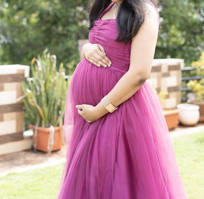 Picture of Maternity Photoshoot Long frock
