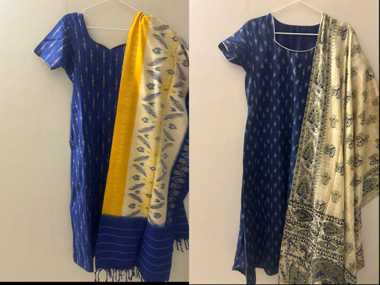 Picture of Combo of two cotton suit sets