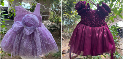 Picture of Party wear frocks For 6M-1Y
