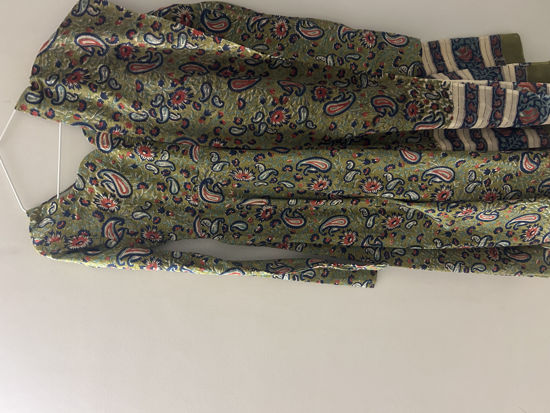 Picture of Green cotton kalamkari Anarkali