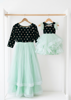 Picture of Mother and Daughter(1-3Y) Combo Frocks