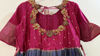 Picture of Pochampally Dress with maggam work