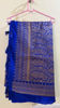 Picture of Royal Blue fancy saree with blouse
