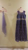 Picture of Lavender Long frock with mirror work