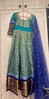Picture of Long frock with net dupatta