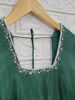 Picture of Combo of Mangalgiri Kurta with Bandhani dupatta &  cotton embroidered kurta set