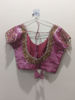 Picture of Tissue pattu saree with maggam Blouse