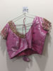 Picture of Tissue pattu saree with maggam Blouse