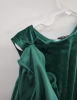 Picture of Lilt Girls 2 Piece Green & Gold Roses Velvet Frock Size 6