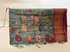 Picture of Beautiful Kalamkari Printed Tussar Silk Saree