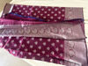 Picture of Beautiful wine colour with silver border