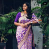 Picture of Pure Georgette kaddi benaras saree