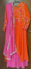 Picture of Coral Glow Embroidered Kurti with Dupatta