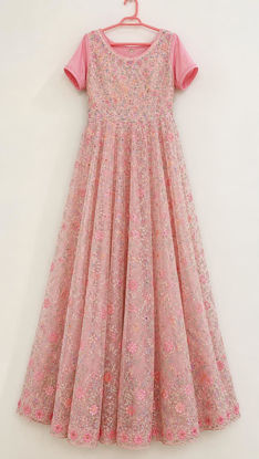 Picture of Long flared Dress/ Gown
